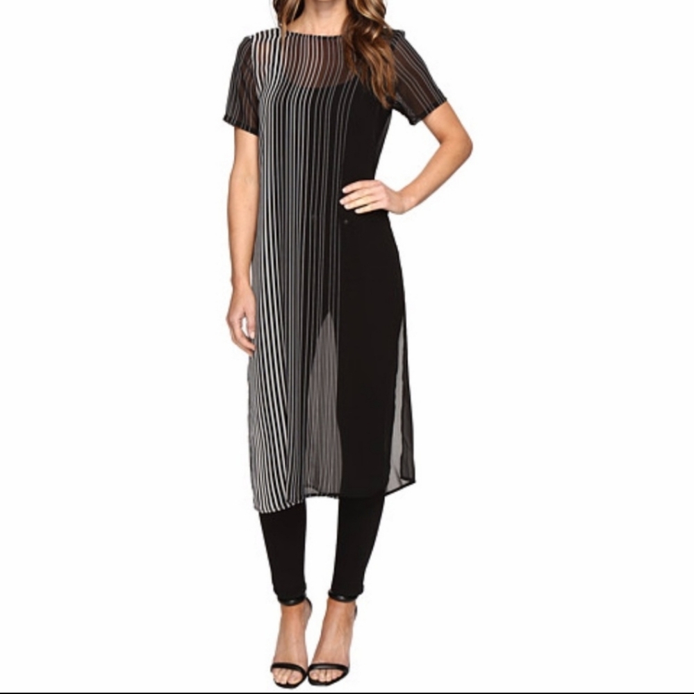 Calvin Klein Sheer Chiffon Tunic size XL